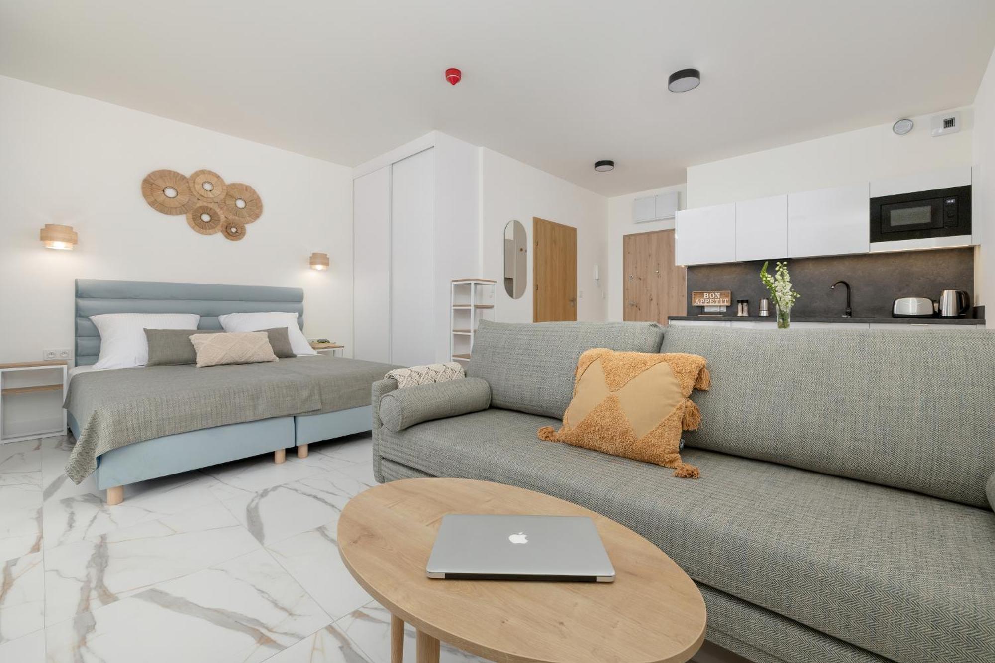Aquamarina Dabki Marina Invest Aparthotel ภายนอก รูปภาพ