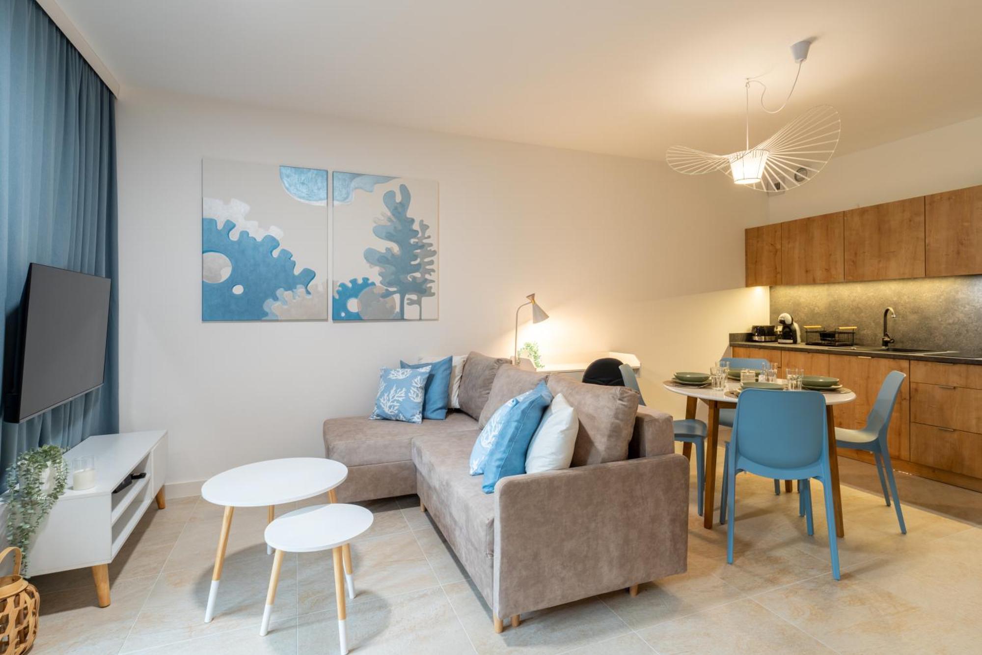 Aquamarina Dabki Marina Invest Aparthotel ภายนอก รูปภาพ